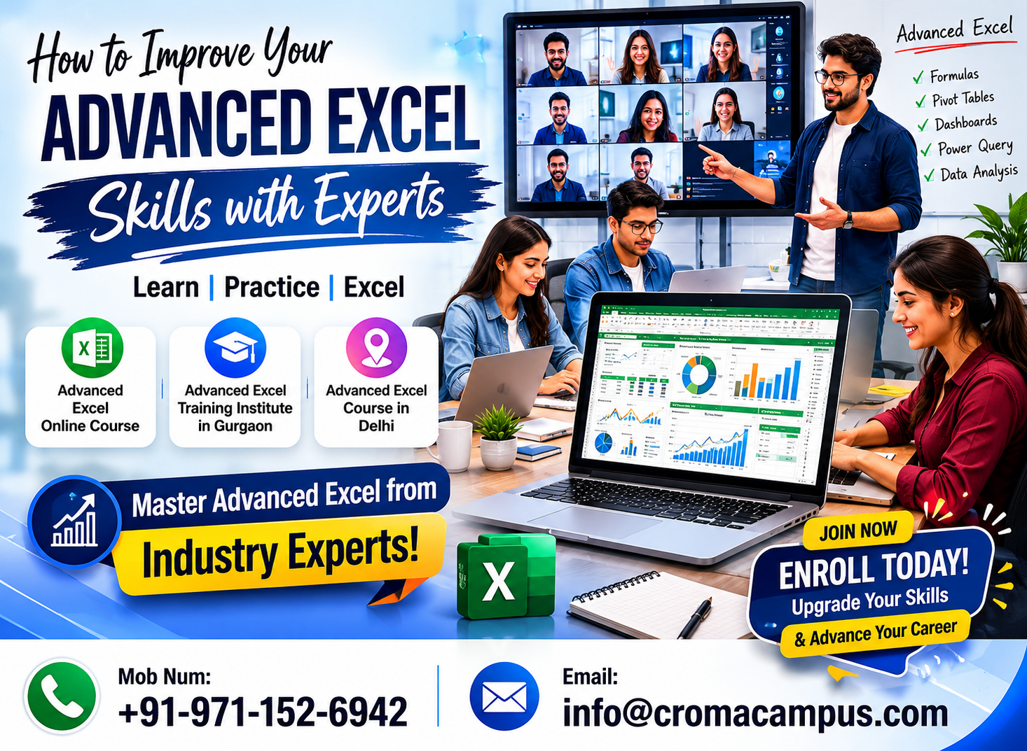 Student Learn Advanced Excel