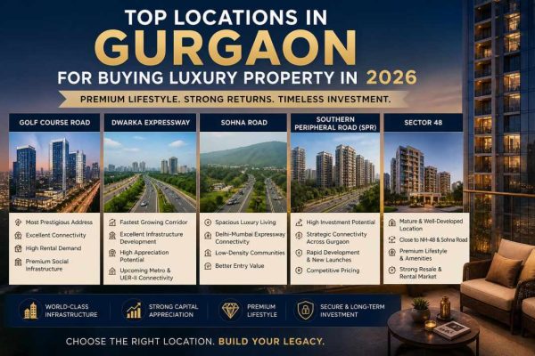 Top Locations in Gurgaon for Buying Luxury Property in 2026